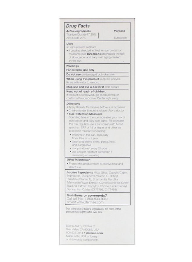 derma-e Sun Protection Mineral Loose Powder Beige - Image 2