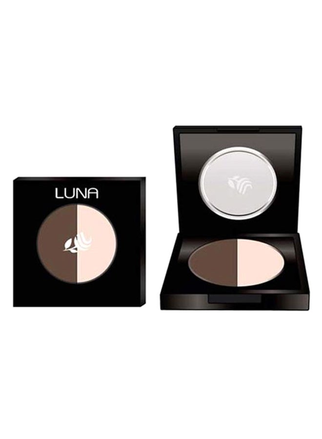 Luna Eye Brow Powder Make Up Gray Brown No.3 Brown/Gray - Image 2