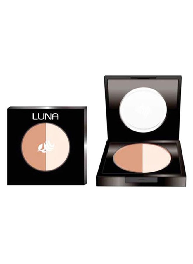 Luna Eye Brow Powder Make Up Brown No. 02 Brown/Beige  - Image 1
