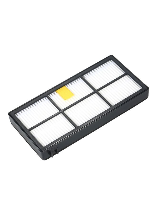 طقم ملحقات بديلة من 12 قطعة لمنظف رومبا آي روبوت H21096 أبيض/أسود/أصفر  - Image 2