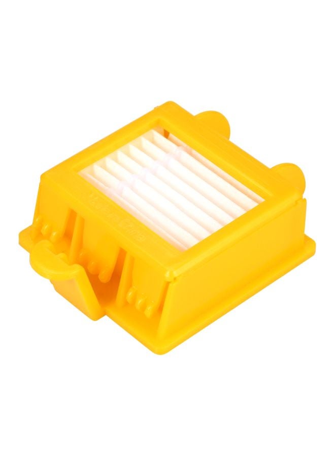 12-Piece Replacement Accessories Kit For iRobot Roomba 700 Series H21088 Black/Yellow/White - Image 4