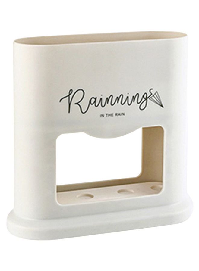 Generic - Umbrella Stand Rack With Removable Tray Beige - Image 1