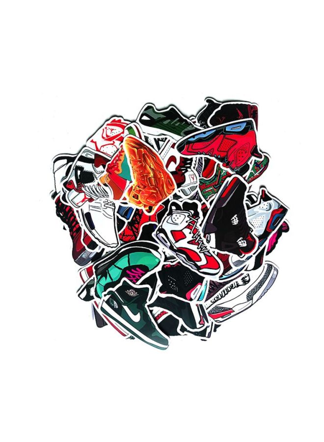 مس تيارا مجموعة ملصقات من الفينيل ضد الماء من 100 قطعة 5x7x2سم - Image 3