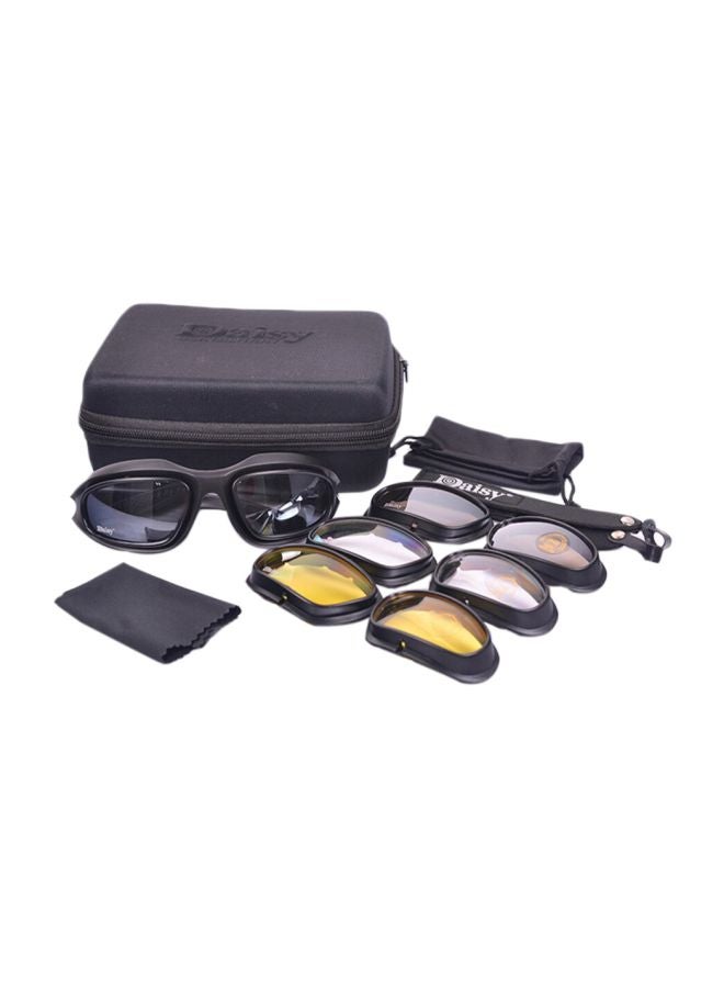 Daisy Men's Pack Of 4 Rectangular Sunglass With Lens Set - Image 1