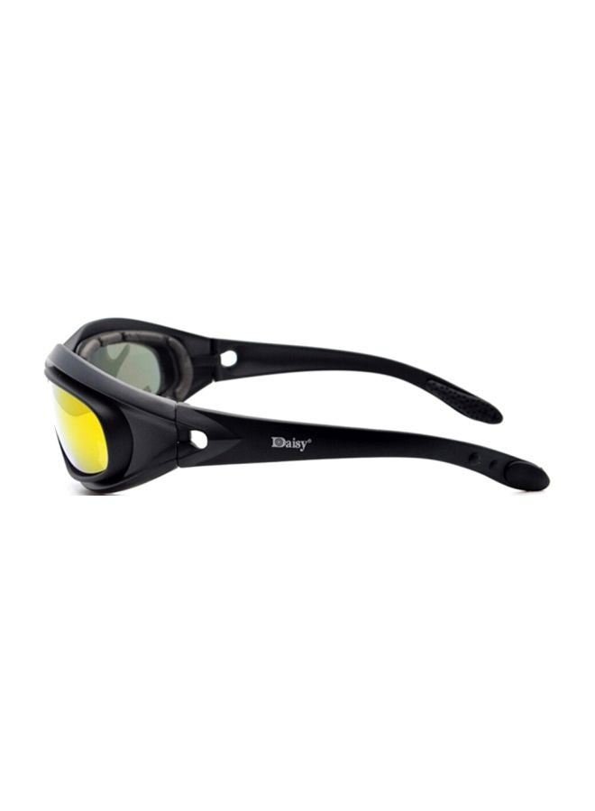 Daisy Men's Pack Of 4 Rectangular Sunglass With Lens Set - Image 4