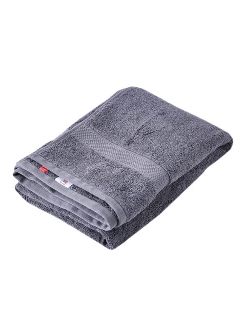 Smart Cell Textured Bath Towel Grey 140x70cm