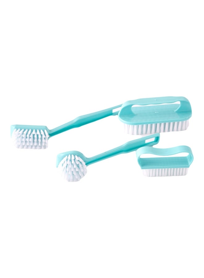 هوم بوكس مجموعة فرش ألينا متعددة الأغراض من 4 قطع أخضر - Image 1