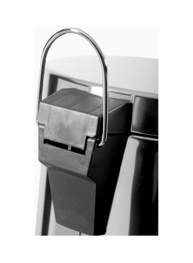 هوم بوكس سلة مهملات بدوّاسة من تمارا أسود/ فضي 12لترات - Image 5