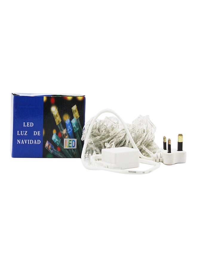Generic Set Of 100 LED String Decorative Light Warm Yellow  - Image 3
