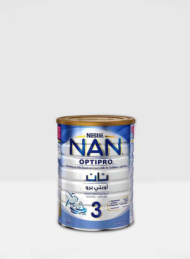 نستله - حليب نان 3 أوبتي برو لنمو الأطفال 1.8كيلوجرام - Image 1