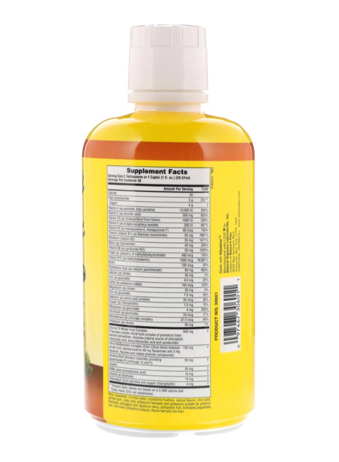 Natures Plus Source of Life Liquid Multi-Vitamin And Mineral Supplement - Image 2