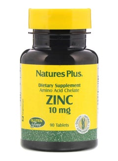Natures Plus Zinc Amino Acid Chelate - 90 Tablets  - Image 1