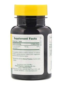 Natures Plus Zinc Amino Acid Chelate - 90 Tablets  - Image 2
