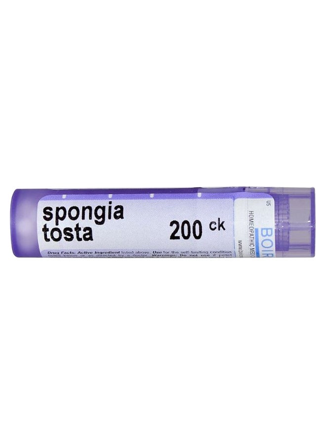 Boiron Spongia Tosta 200CK - 80 Pellets - Image 1