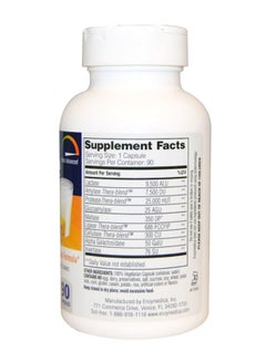 ENZYMEDICA Lacto Most Advanced Dairy Digestion Formula - 90 Capsules  - Image 2