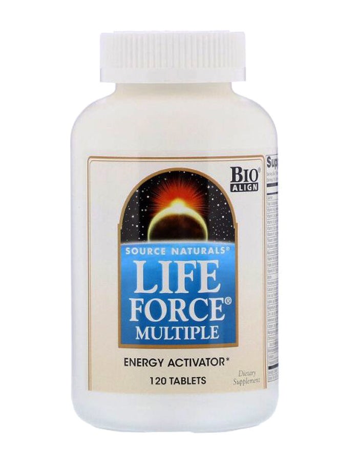 سورس ناتشورالز مكمل غذائي متعدد لايف فورس - 120 قرص - Image 1