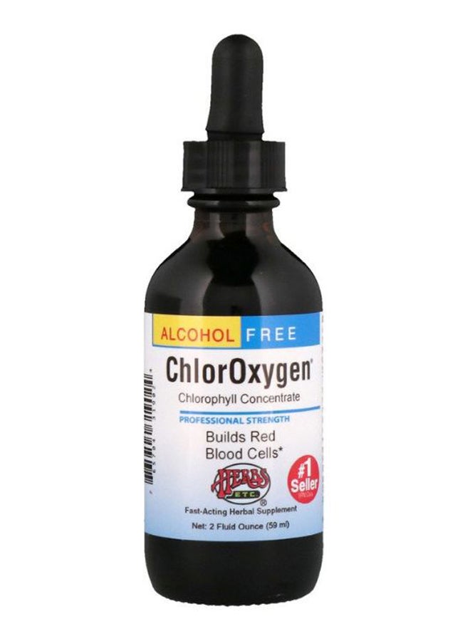 هيربز إي تي سي. مكمل غذائي كلوروكسجين خالٍ من الكحول بالكلوروفيل المركز - Image 1