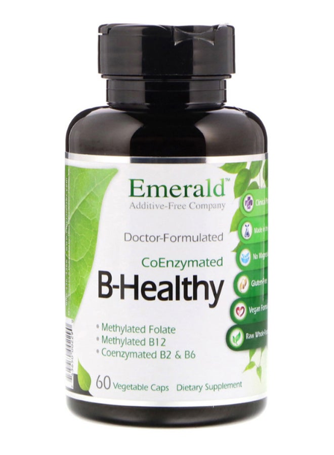 إميرالد لابوراتوريز مكمل غذائي إنزيمي B صحي - 60 كبسولة - Image 1