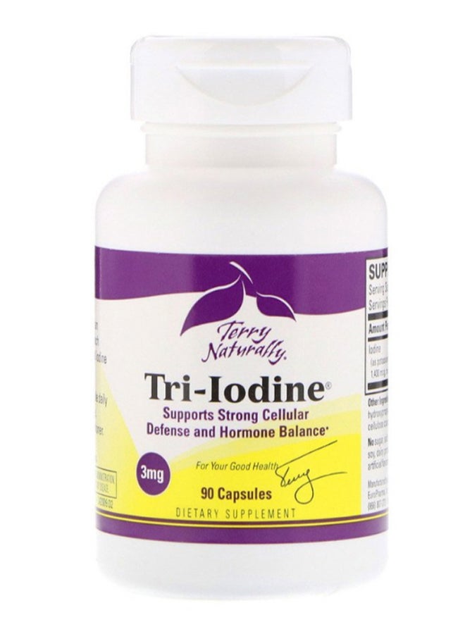 Terry Naturally - Tri-Iodine Strong Cell Defence And Harmone Balance - 90 Capsules - Image 1