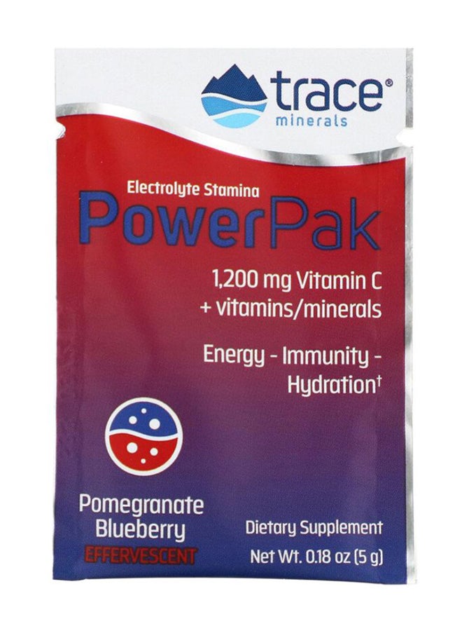 Trace Minerals Research Electrolyte Stamina Pomegranate And Blueberry Power Pak  - Image 1