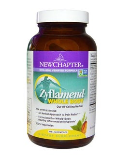 New Chapter Zyflamend Whole Body Supplement - 180 Capsules  - Image 1