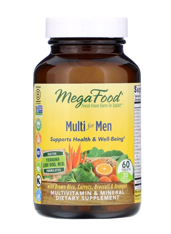 MegaFood Multi For Men - 60 Tablets - Image 1