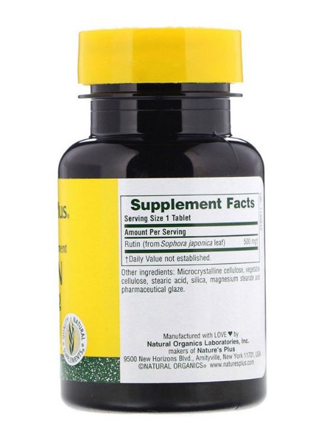 Natures Plus High Potency Rutin - 60 Tablets - Image 2