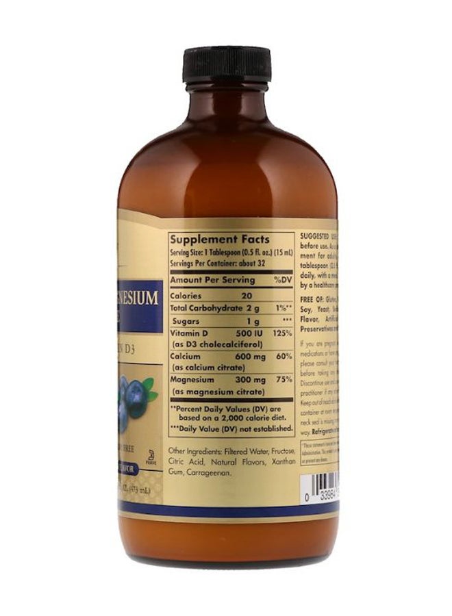 Solgar Liquid Calcium Magnesium Citrate - Image 2