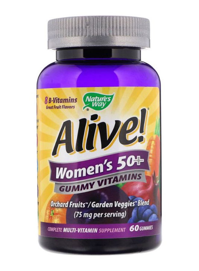 Nature's Way Alive Orchard Fruit Flavours Vitamins - 60 Gummies - Image 1