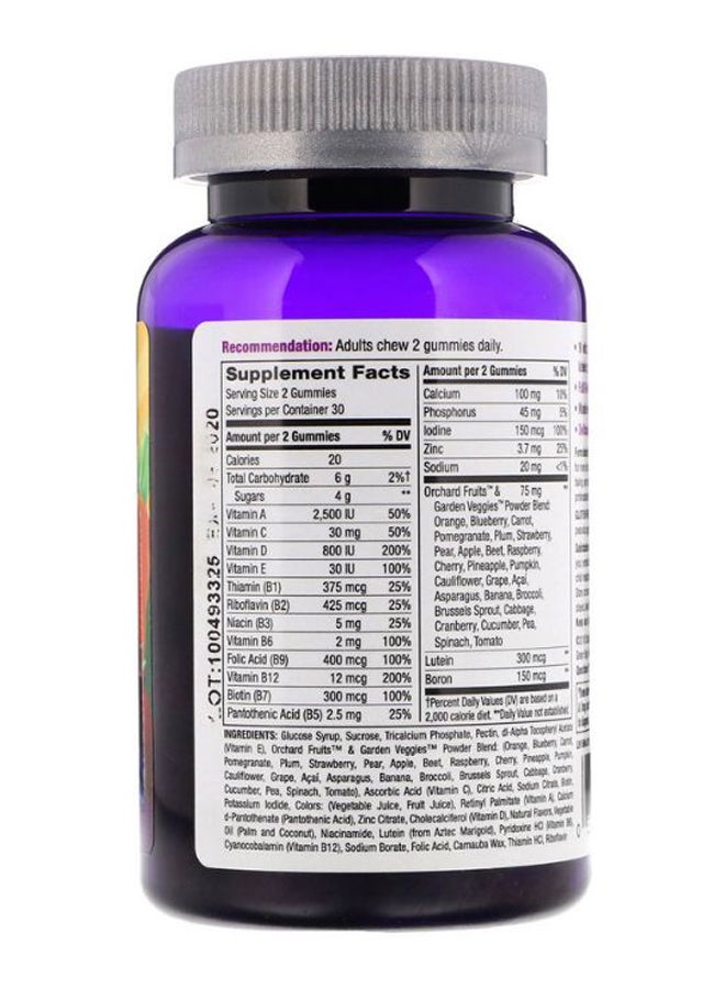 Nature's Way Alive Orchard Fruit Flavours Vitamins - 60 Gummies - Image 2