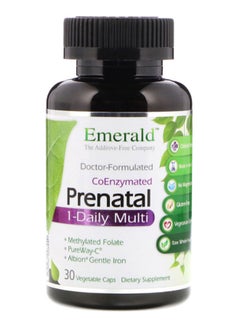 Emerald Laboratories CoEnzymated Prenatal 1-Daily Multi - 30 Capsules  - Image 1