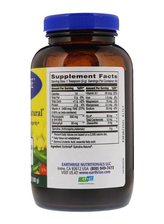 Earthrise - Spirulina Natural Dietary Supplement Powder - Image 1