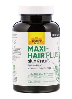 Country Life Maxi Hair Plus Supplement - 120 Capsules UAE | Dubai, Abu ...