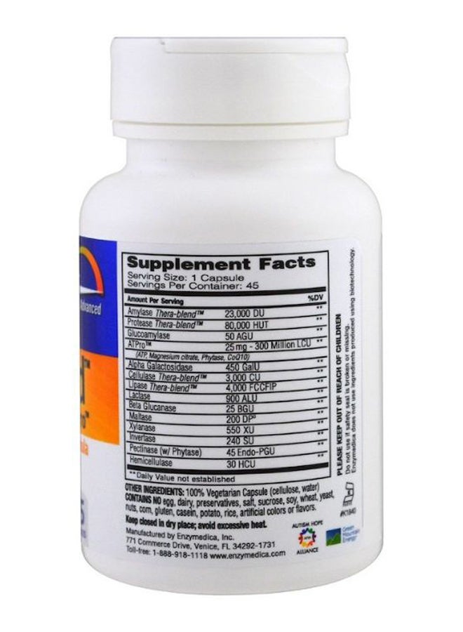 ENZYMEDICA - Digest Gold With ATPro Supplement - 45 Capsules - Image 1