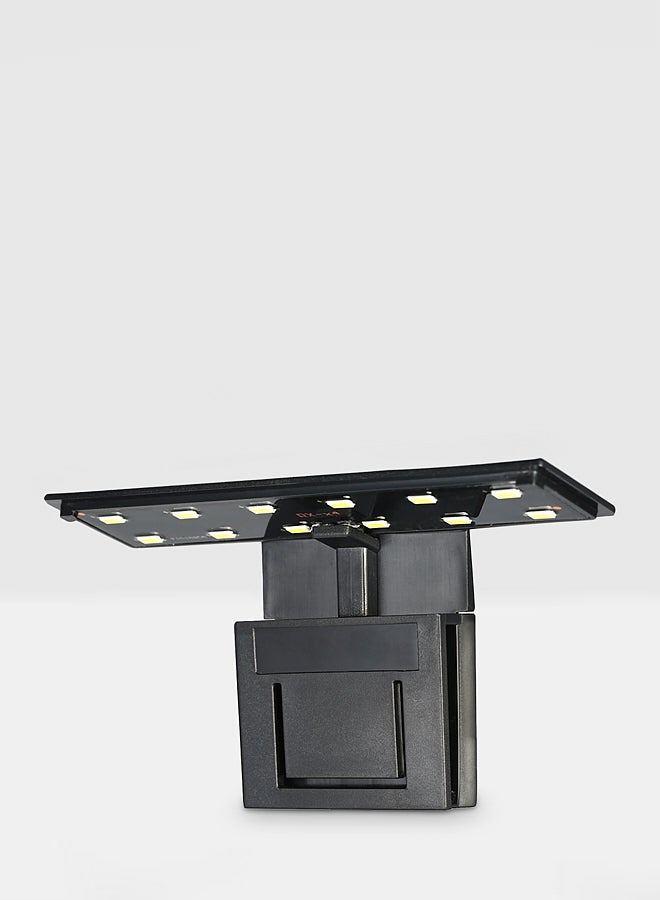 آنسيلف مصباح إضاءة 5 وات بمشبك يشتمل على 12 مصباح LED لحوض السمك أسود - Image 1