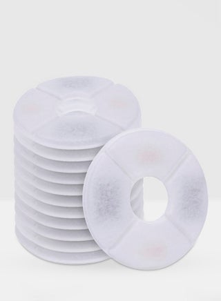 12-Piece Replacement Water Fountain Filters White - v1588514905/N27616013A_1