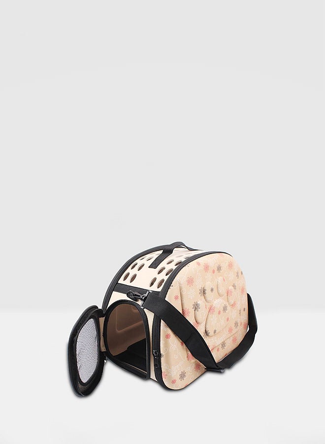 UNIVERSAL Portable Pet Carrier Bag Beige Large - Image 1