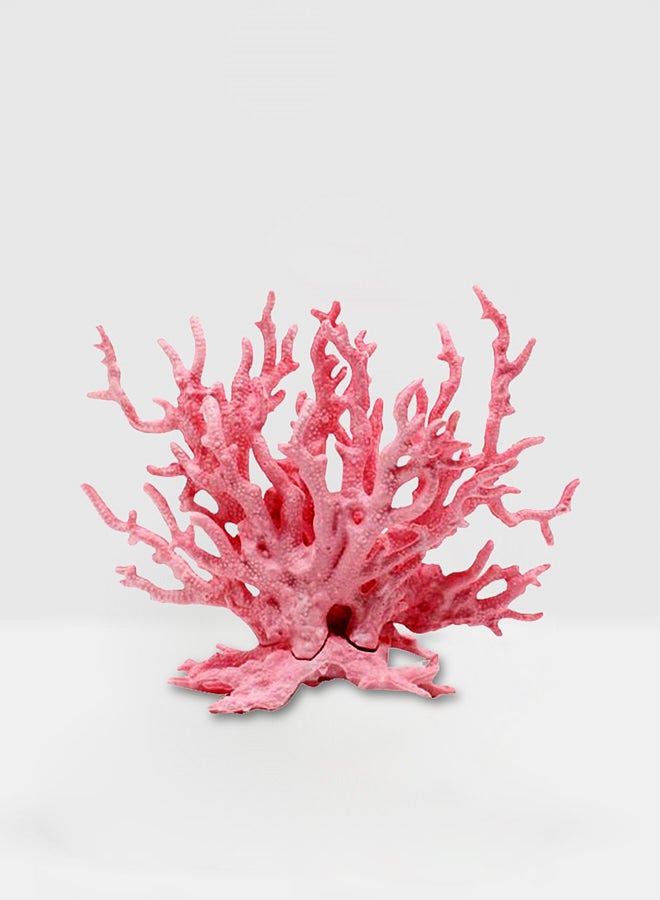 Decorative Aquarium Fish Tank Artificial Coral Plant Pink