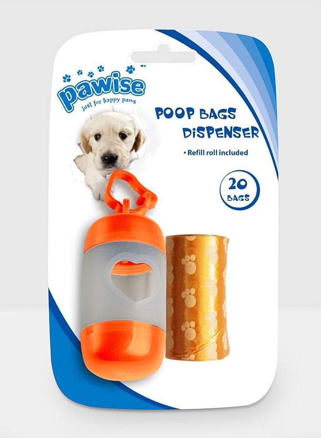 Pawise - Poop Bag Dispenser For Dog Multicolour - Image 1