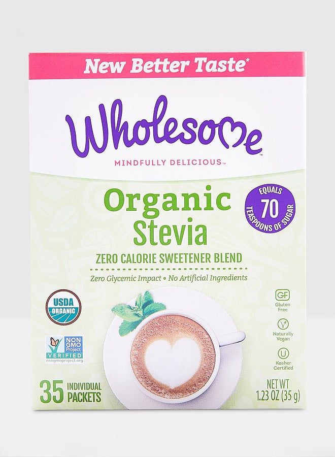 Organic Stevia Sweetener 35grams  - Image 1