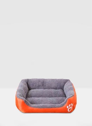 Kennel Pet Cushion Bed Orange/Grey 65x55centimeter - v1588515377/N20917259A_1