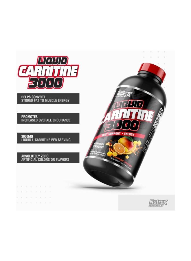 Nutrex Research - Liquid Carnitine 3000 31 Serving 465 Ml - Image 1