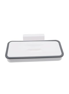 Generic Hanging Trash Bag Holder White/Grey 24 x 11 x 5.5cm  - Image 1