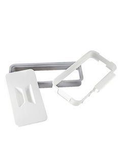 Generic Hanging Trash Bag Holder White/Grey 24 x 11 x 5.5cm  - Image 3