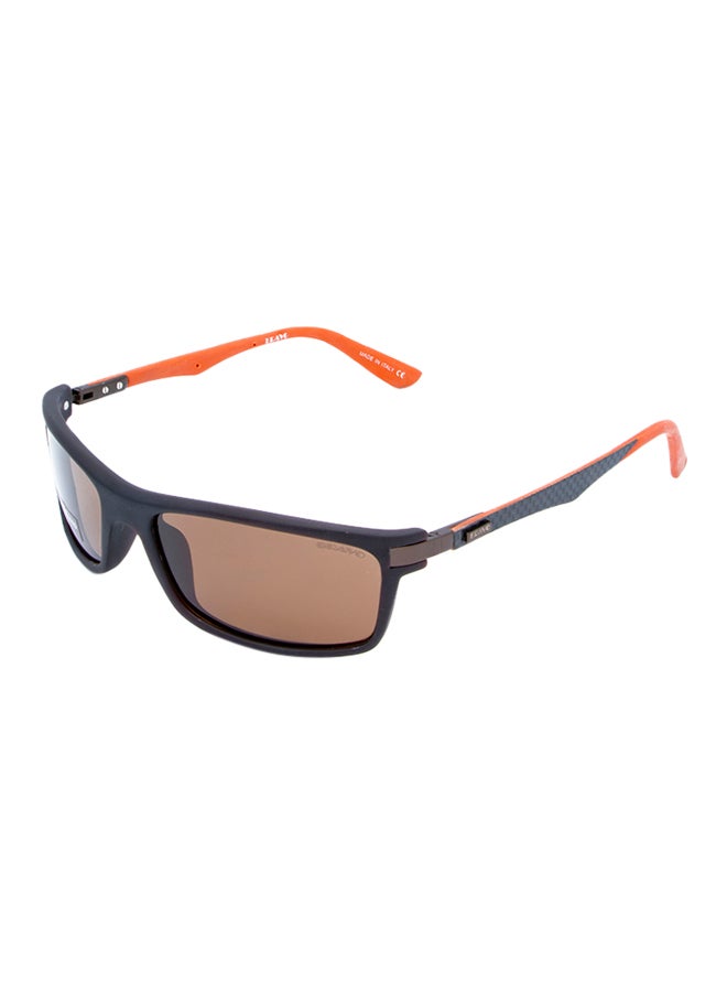 Bravo Men's Rimmed Rectangle Sunglasses 3182 c12 - Image 1