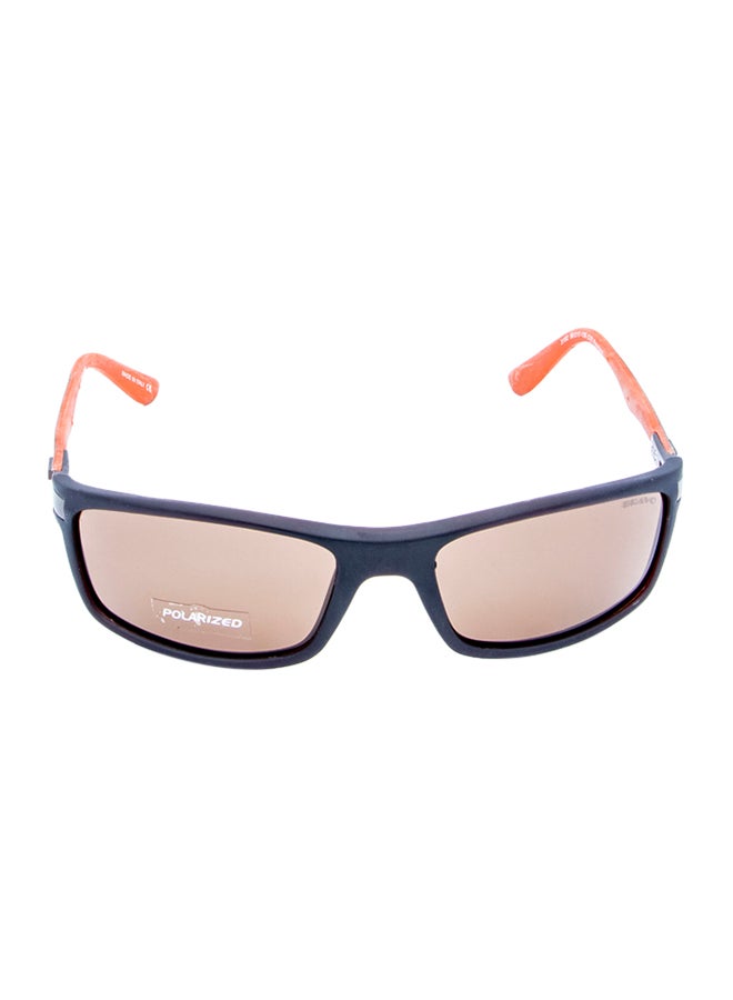Bravo Men's Rimmed Rectangle Sunglasses 3182 c12 - Image 2
