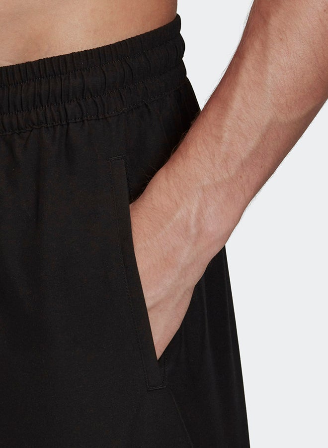 adidas Originals - Big Trefoil Swim Shorts Black/White - Image 1