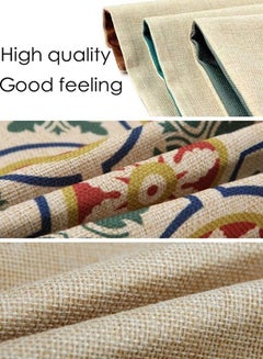 Rahalife Comfy Cushion Cover Cotton Multicolour 45x45cm  - Image 2