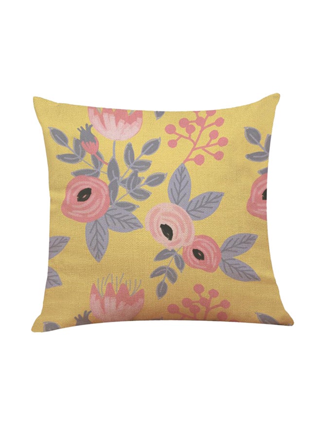 Rahalife Comfy Cushion Cover Cotton Multicolour 45x45centimeter - Image 1