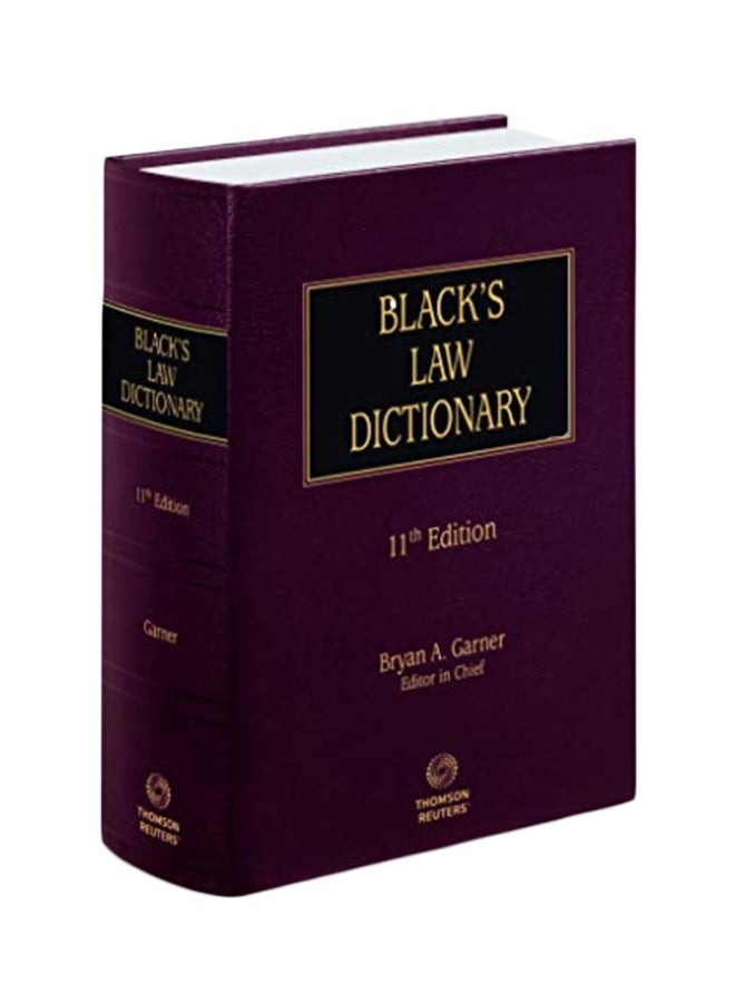Black's Law Dictionary Paperback English by Bryan A. Garner 